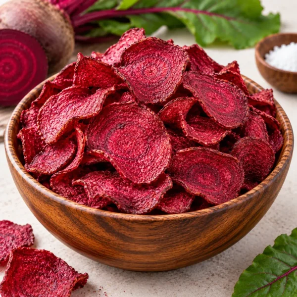 Traditional Crispy Beetroot Chips