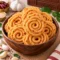 Traditional Crispy Garlic Murukku